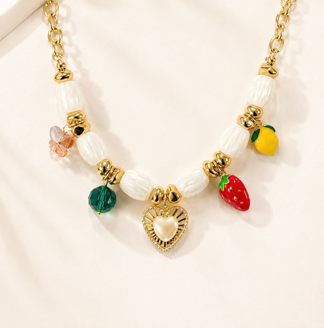 Aurora Charm Necklace