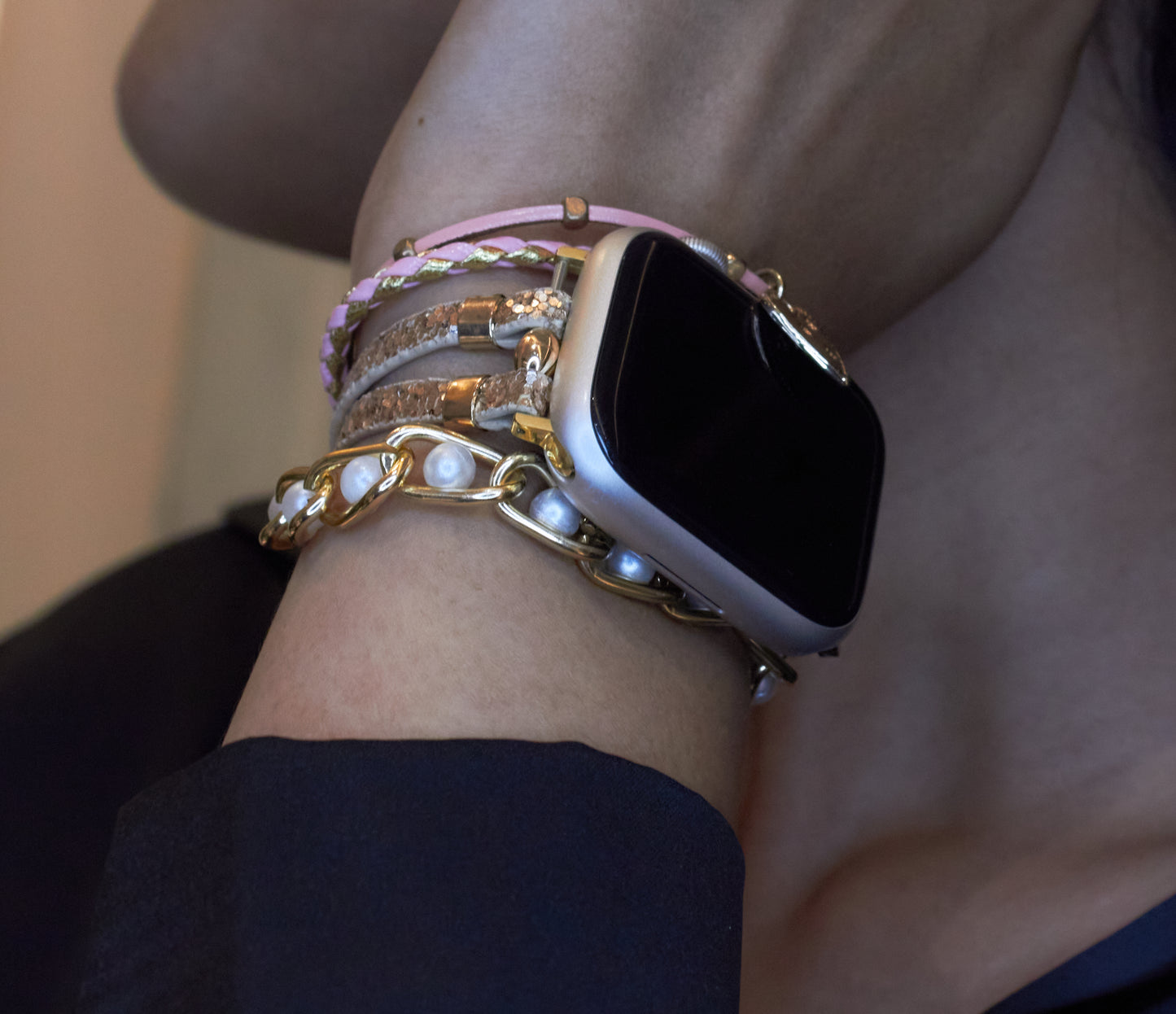 Apple watch LEATHER LUXURIA STRAP