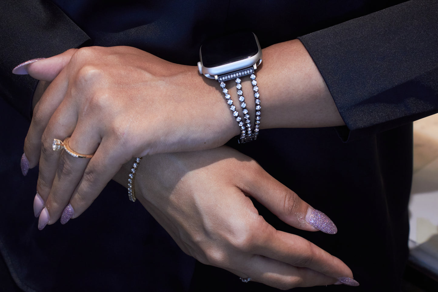Apple watch TRIPLEX DIAMOND STRAP