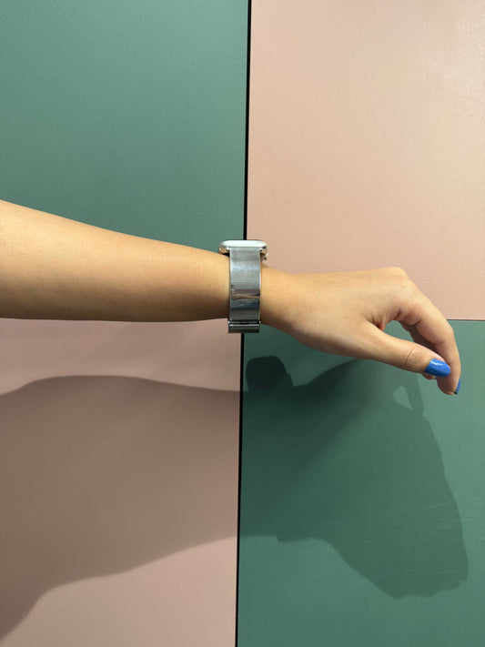 Sleek Mesh Stainless Steel Strap