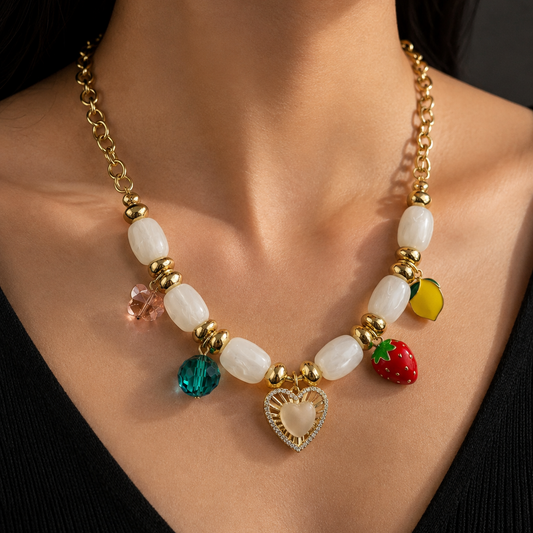 Aurora Charm Necklace