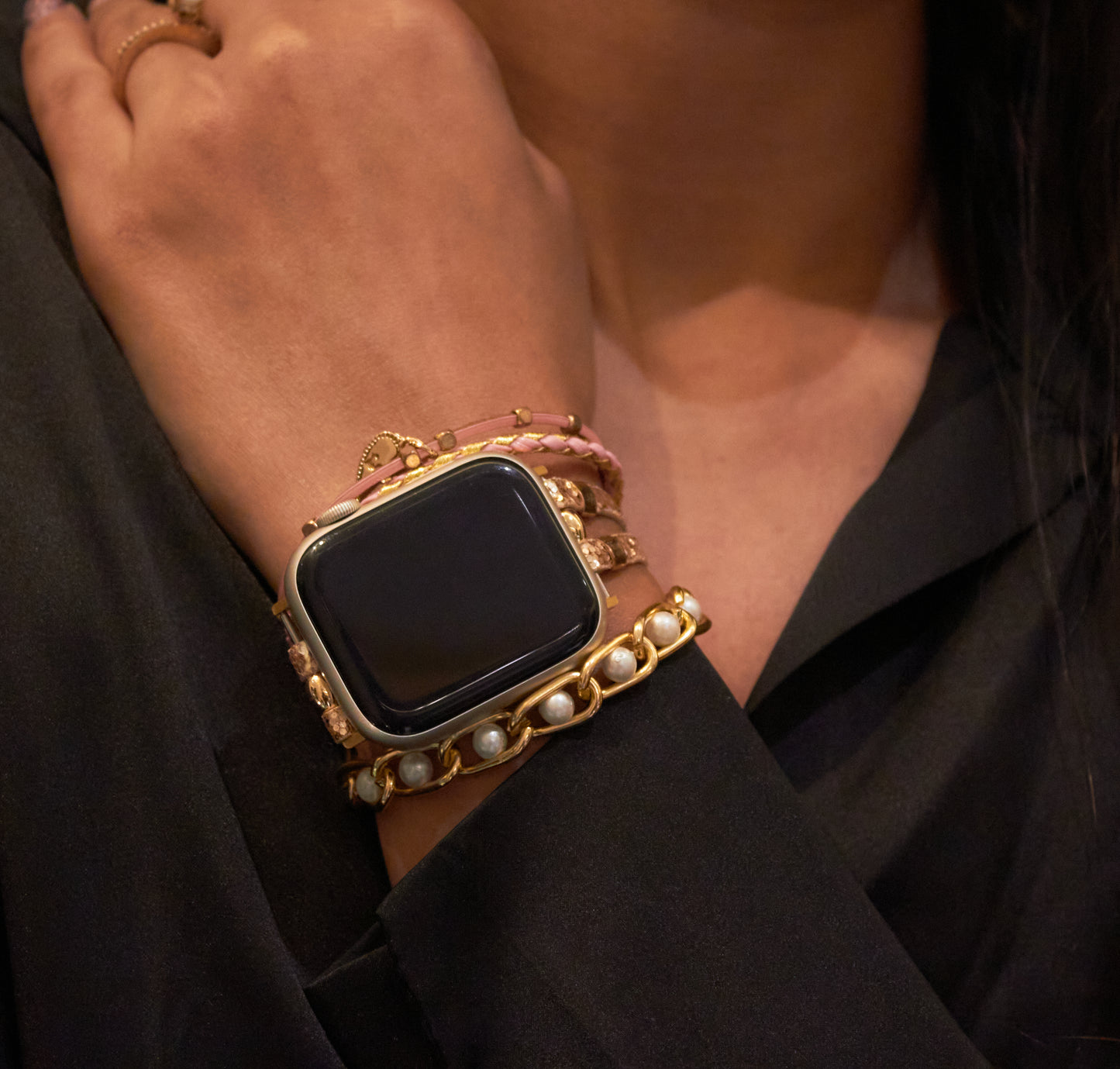 Apple watch LEATHER LUXURIA STRAP