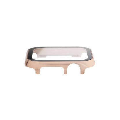 APPLE WATCH CASE COVER WITH TEMPERED FILM - ROSE GOLD