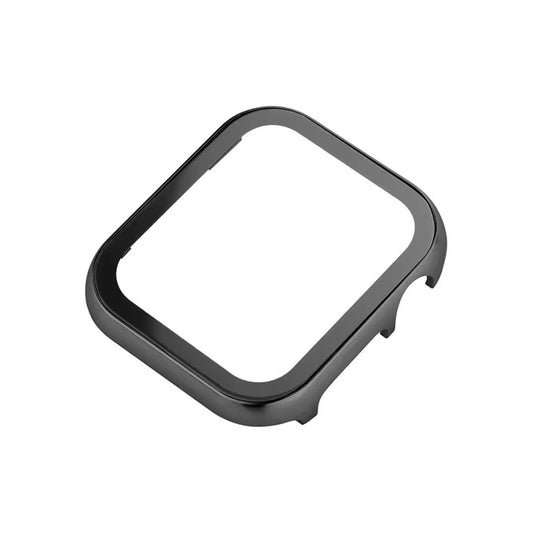APPLE WATCH CASE COVER WITH TEMPERED FILM - BLACK