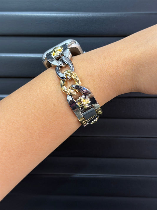 Duet Link Stainless Steel Strap